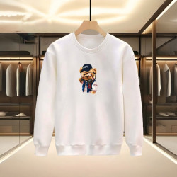 ENJOY BASKILI BEYAZ SWEATSHİRT