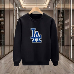 LA BASKILI SİYAH SWEATSHİRT LA BASKILI SİYAH SWEATSHİRT