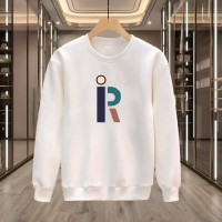 İR BASKILI BEYAZ SWEATSHİRT