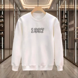 1997 BASKILI BEYAZ SWEATSHİRT