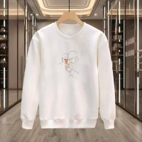 ADAMLAR BASKILI BEYAZ SWEATSHİRT