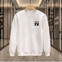 7 BASKILI BEYAZ SWEATSHİRT