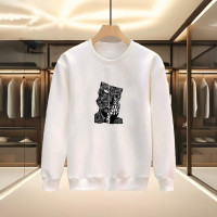 MASKE BASKILI BEYAZ SWEATSHİRT