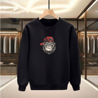 MAYMUN BASKILI SİYAH SWEATSHİRT