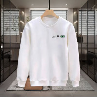 Wİ-Fİ BASKILI BEYAZ SWEATSHİRT