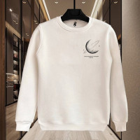 AY BASKILI BEYAZ SWEATSHİRT